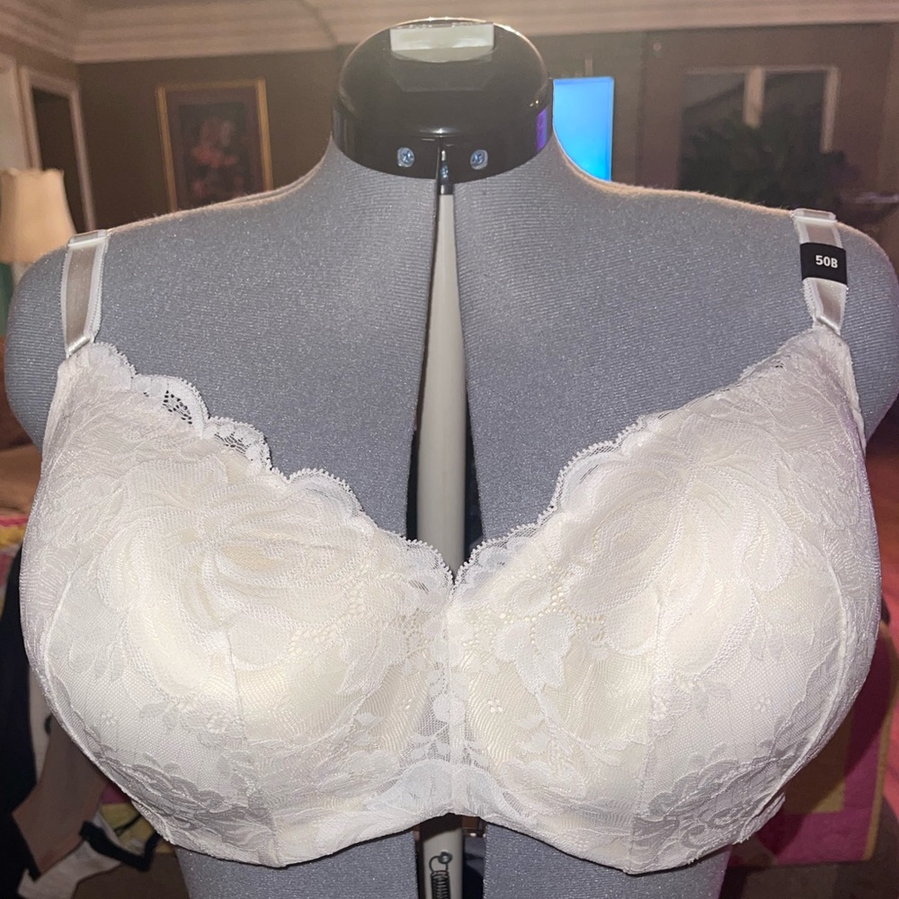 White TORRID bra